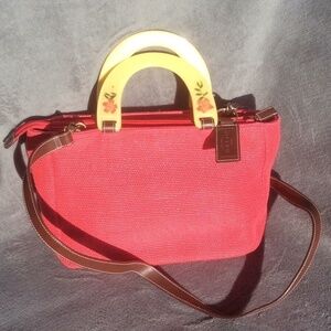 Relic Coral Woven Bag